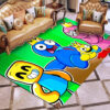 RainbowFriendsGraphicCarpetLivingRoomBedroomSofaRugDoorMatKitchenBathroomMatsforKids 2