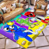 RainbowFriendsGraphicCarpetLivingRoomBedroomSofaRugDoorMatKitchenBathroomMatsforKids 3