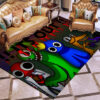 RainbowFriendsGraphicCarpetLivingRoomBedroomSofaRugDoorMatKitchenBathroomMatsforKids 4