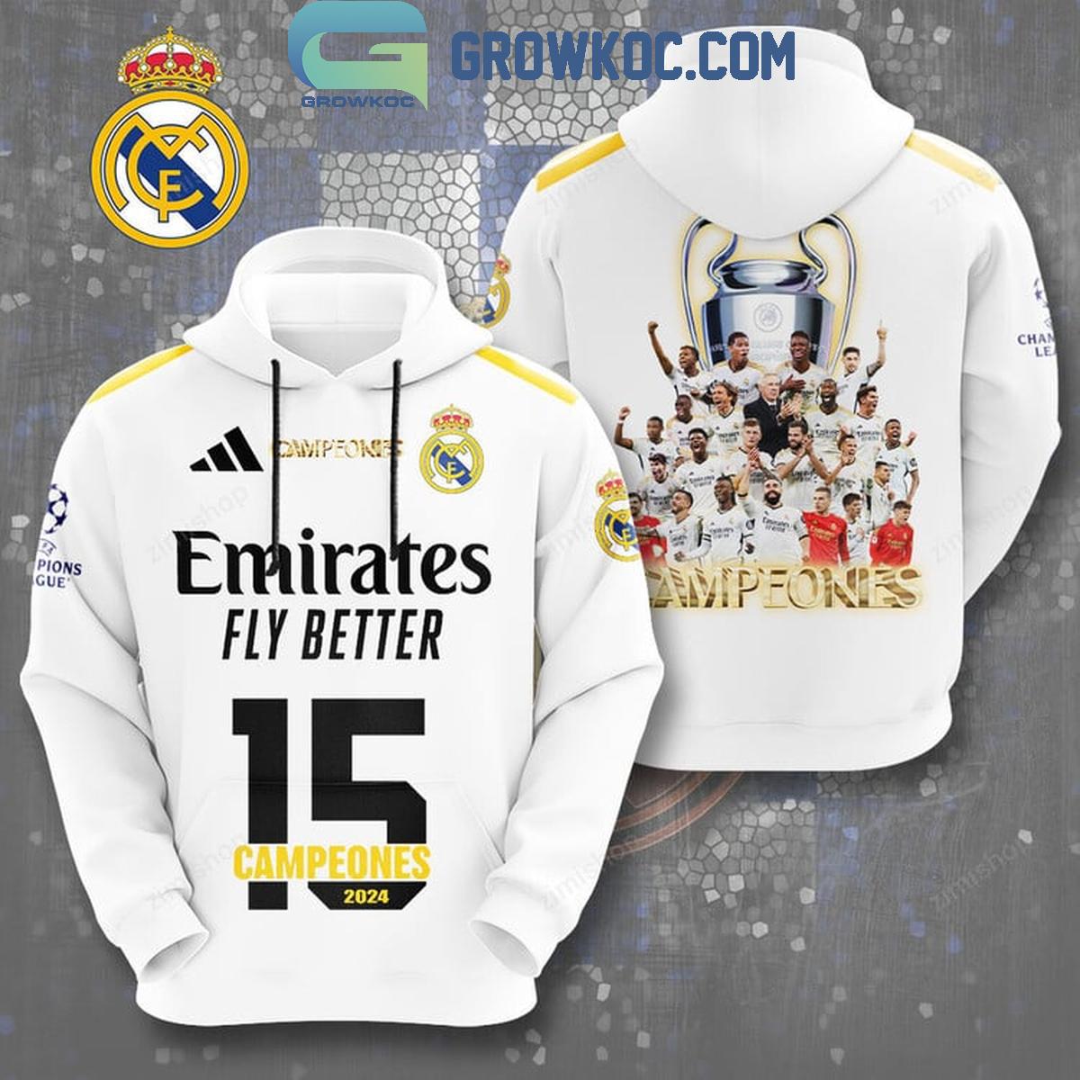 Real Madrid Champions League Final London 2024 Winner Hoodie Shirts 1 Q8M5d