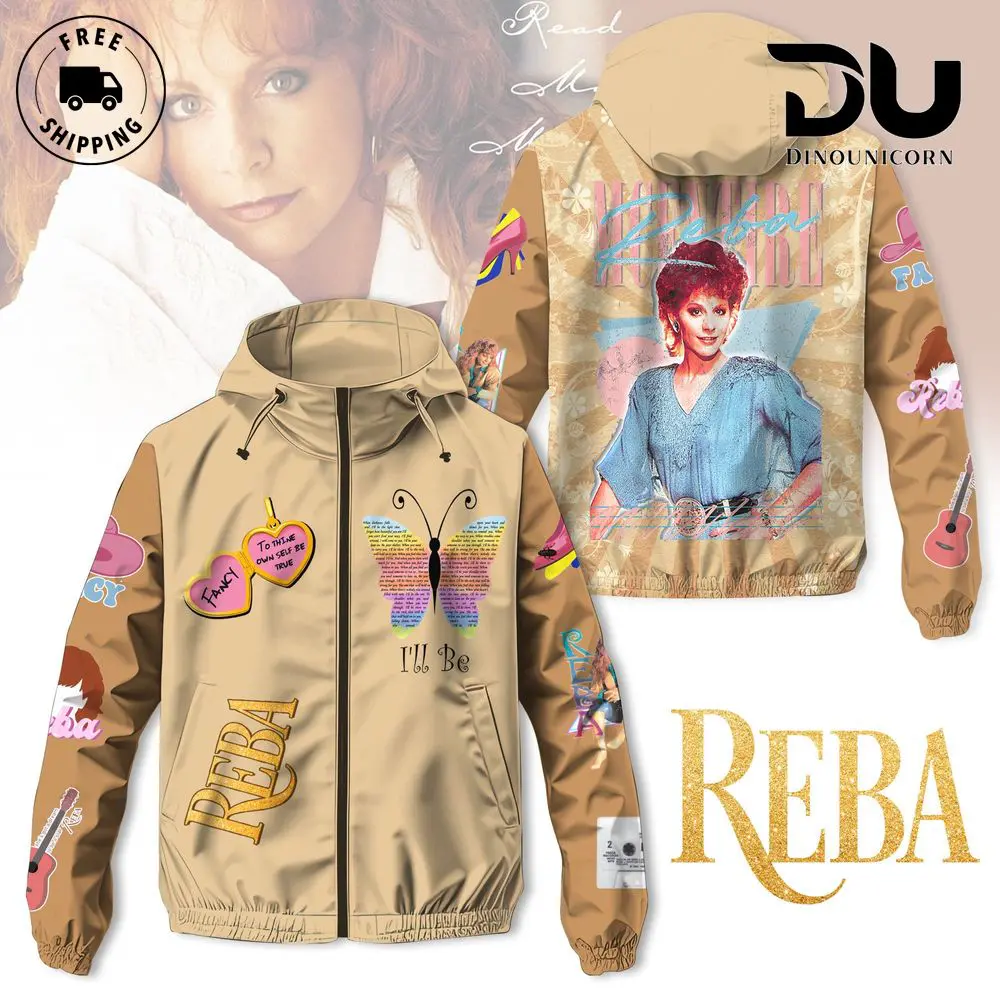 Reba Mcentire Fancy Windbreaker Outdoor Jacket 1