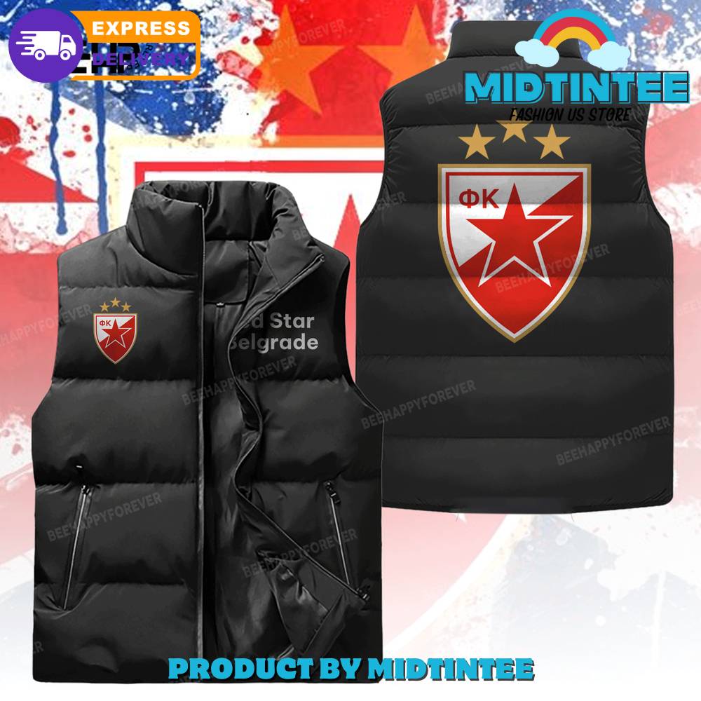 Red Star Belgrade Soccer Team Cotton Vest 1