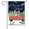 Red Truck Mickey Mouse Christmas Garden Disney Flag