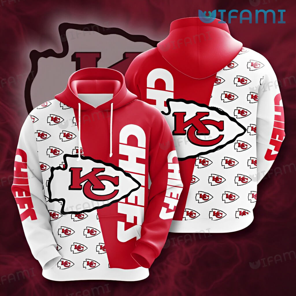 Rock the Logo Pattern with a Kansas City Hoodie 3D 0