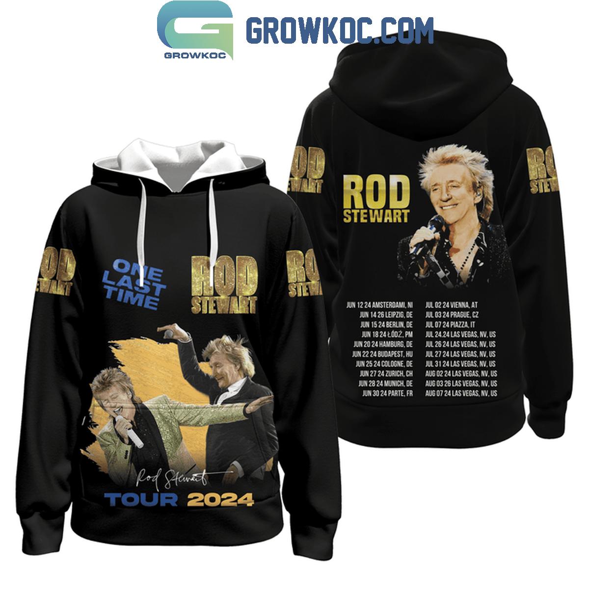 Rod Stewart One Last Time Tour 2024 Fan Hoodie Shirts 1 FbijW