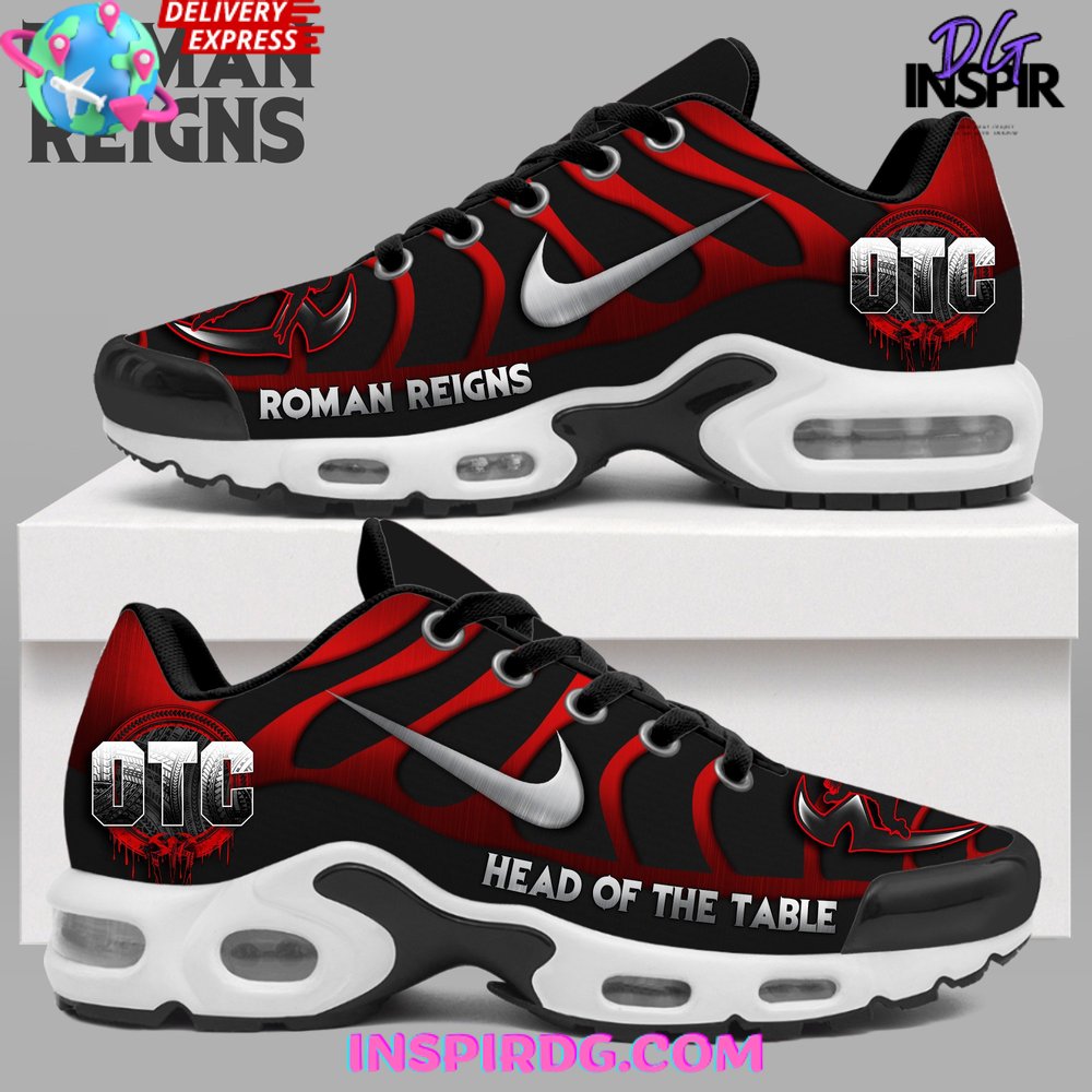 Roman Reigns OTC WWE Limited Edition Air Max Plus Shoes 1