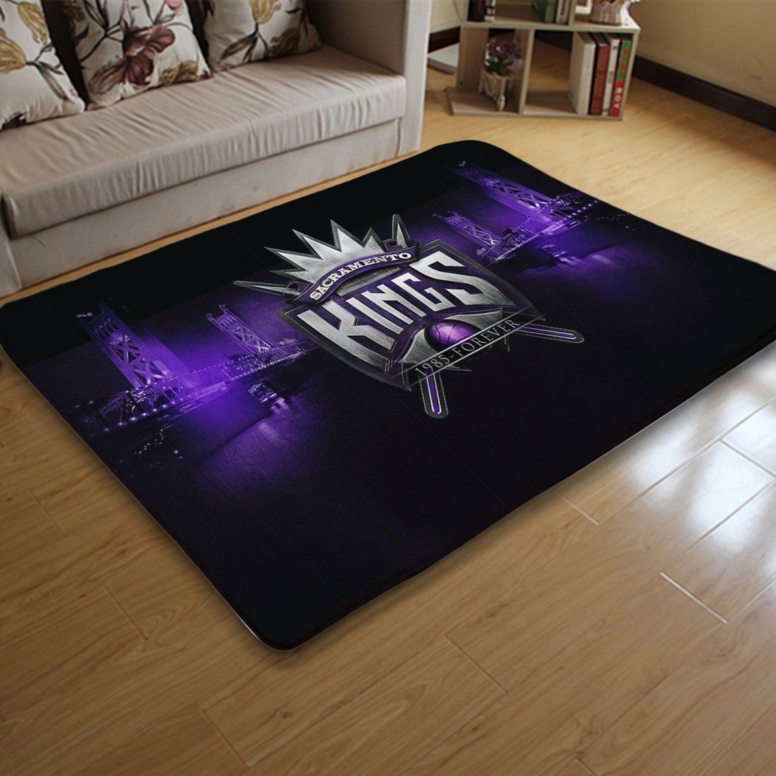 Sacramento Basketball Kings Carpet Living Room Bedroom Mats Kitchen Bathroom Rug 1 3b6e71d6 444f 4a08 8e48 d34474f3444c