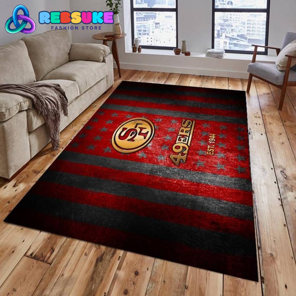 San Francisco 49Ers NFL 2024 Rug Carpet 3