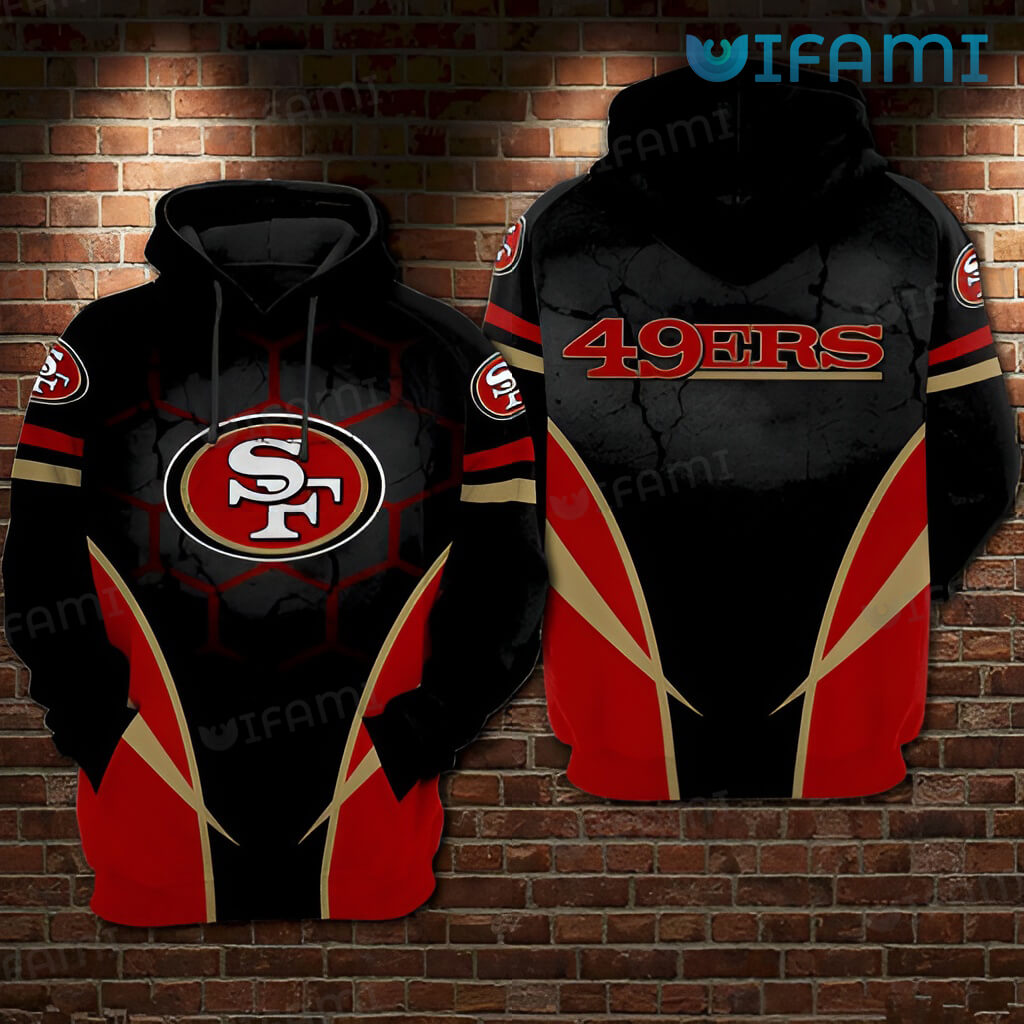 San Francisco 49ers Hoodie 3D Printful Football Gift for Fans 0