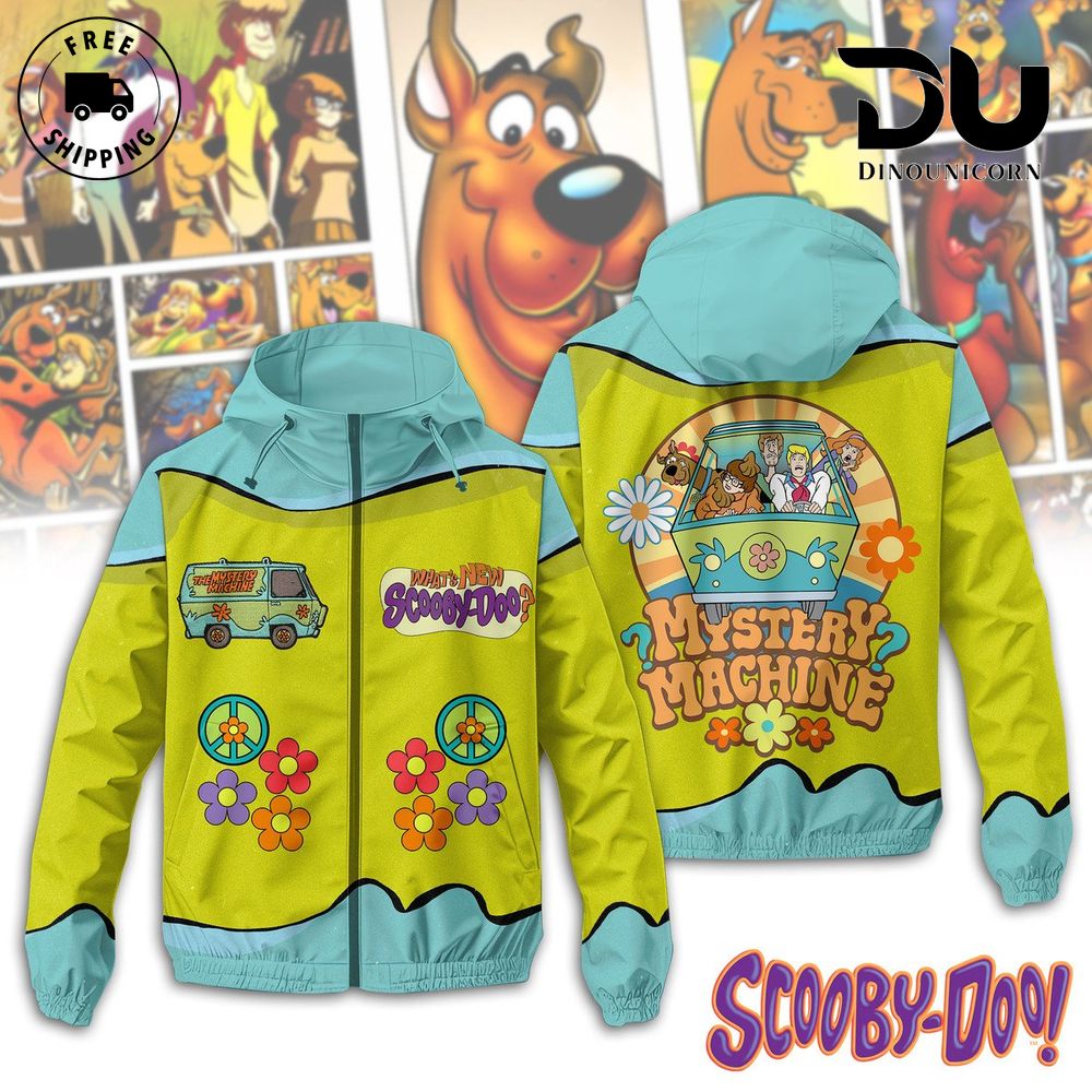 Scooby Doo The Mystery Machine Limited Edition Windbreaker Jacket 1