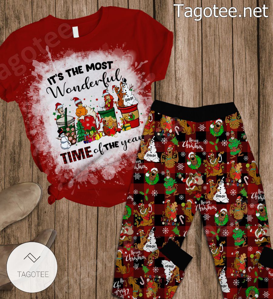 Scooby doo Its The Most Time Wonderful Time Of The Year Pajamas Set