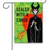 Sealed with a Curse Maleficent Villaintines Garden Disney Flag