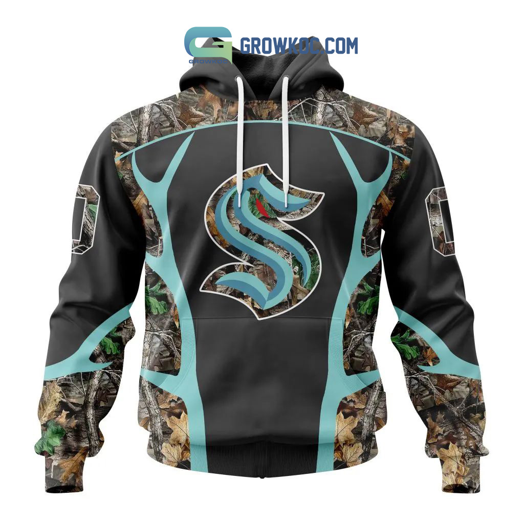 Seattle Kraken NHL Special Camo Hunting Personalized Hoodie T Shirt2B1 0RdPl