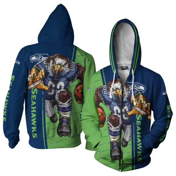 SeattleSeahawksHoodieWomen sMascot3DUltraCool 1000x