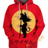 Shadow Son Goku All Over Print Hoodie 0