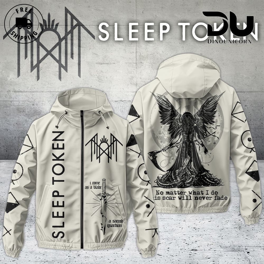 Sleep Token Chokehold Windbreaker Outdoor Jacket 1