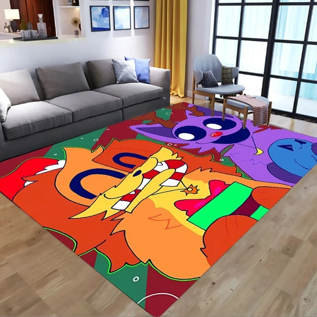 Smilings Critters Rectangle Floor Mats Carpets Non slip Flannel Living Room Decoration Cartoon Kids Bedroom Accessories.jpg 640x640.jpg.webp 1