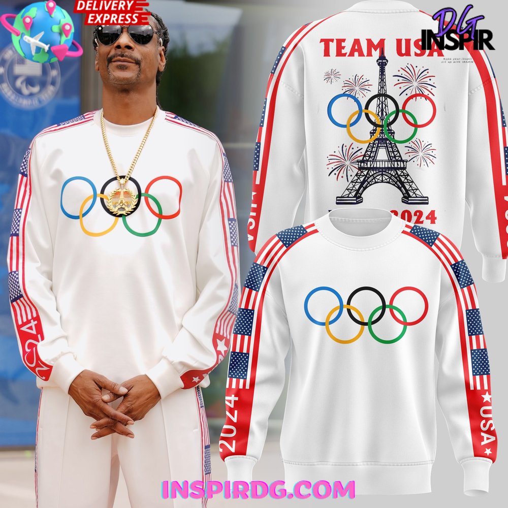 Snoop Dog USA Team Olympic Paris 2024 Sweatshirt 1