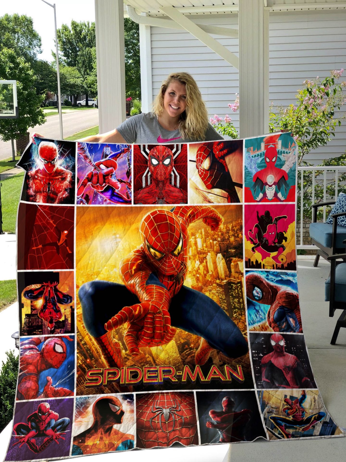 Spider Man All Season Plus Quilt Blanket 3452