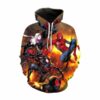 Spider2BMan2BMix2BCharacters2B3D2BHoodie Classic2BT Shirt Sweetdreamfly2BC490EN bAzLL 600x620 1