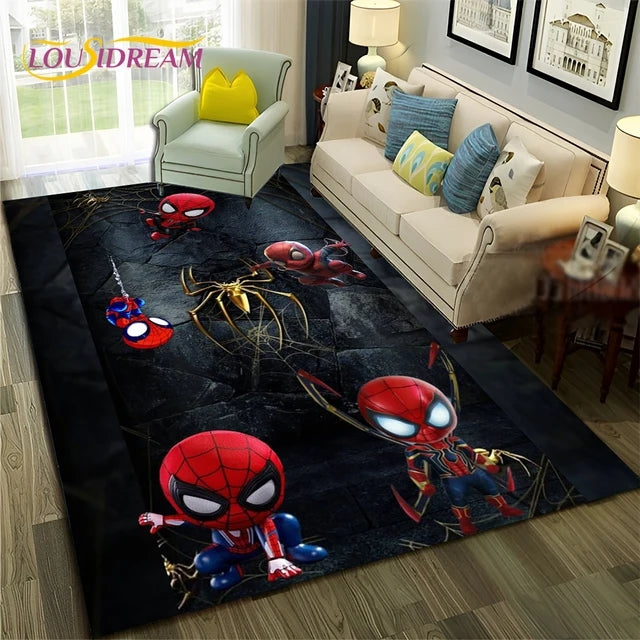 SpiderManIntotheSpiderVerseMilesMoralesCosplayCarpetLivingRoomBedroomBathroomMat 2