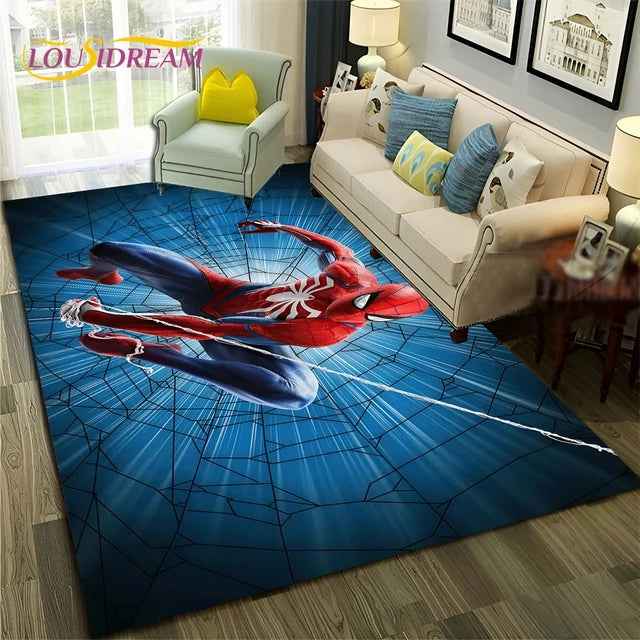 SpiderManIntotheSpiderVerseMilesMoralesCosplayCarpetLivingRoomBedroomBathroomMat 3