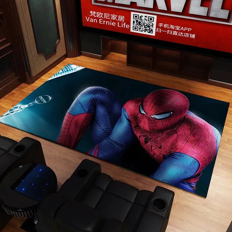 SpiderManIntotheSpiderVerseMilesMoralesCosplayCarpetLivingRoomBedroomBathroomMat 7