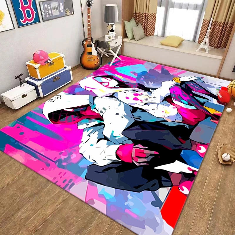 SpidermanGwenStacyCosplayCarpetLivingRoomBedroomSofaRugDoorMat 2