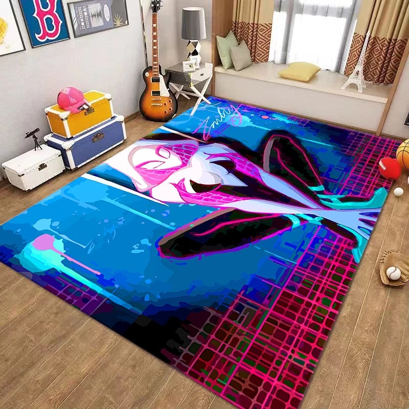 SpidermanGwenStacyCosplayCarpetLivingRoomBedroomSofaRugDoorMat 5