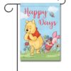 Spring Winnie the Pooh Garden Disney Flag