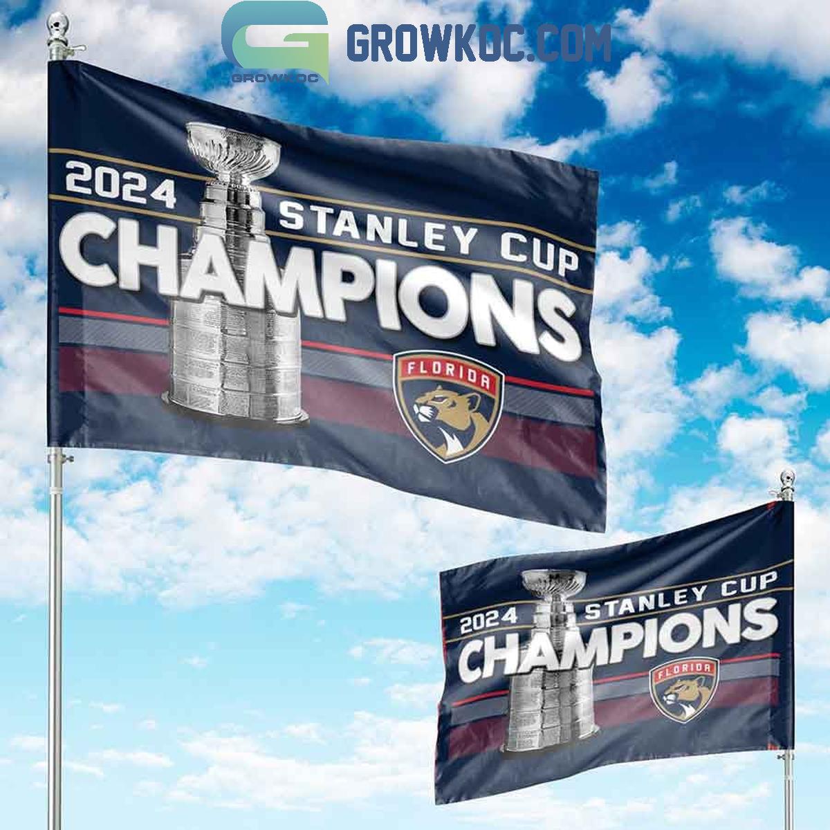 Stanley Cup 2024 Champions Florida Panthers House Garden Flag 1 pHIyO