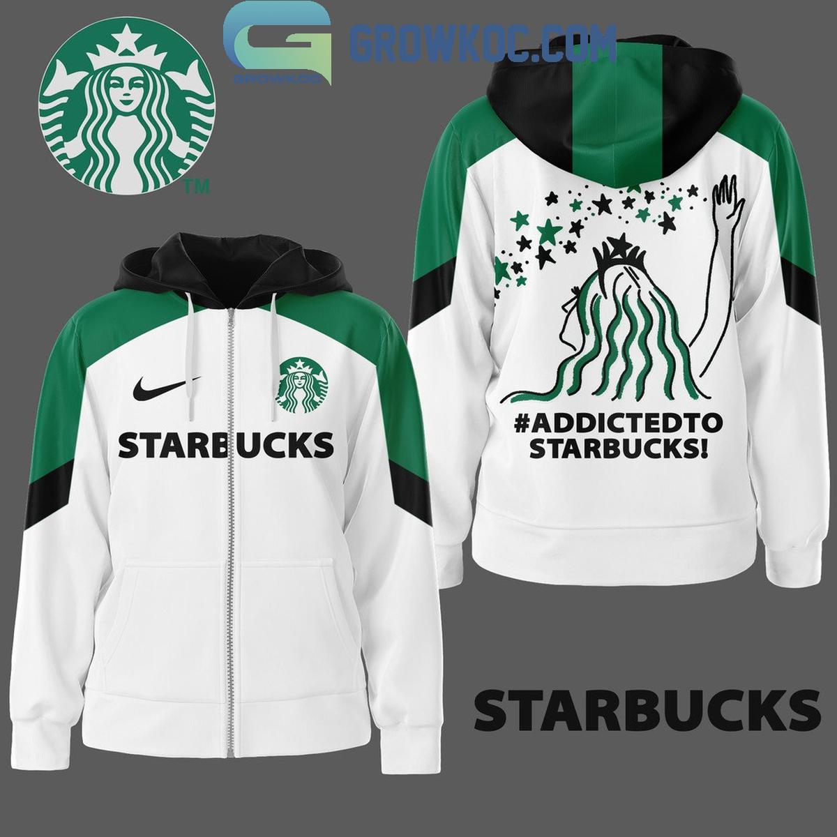 Starbucks Addicted To Starbucks Fairy Mermaid Hoodie T Shirt 1 WMyVT