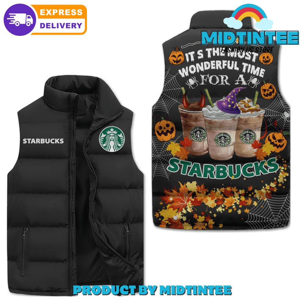 Starbucks Coffee Halloween Cotton Vest 1