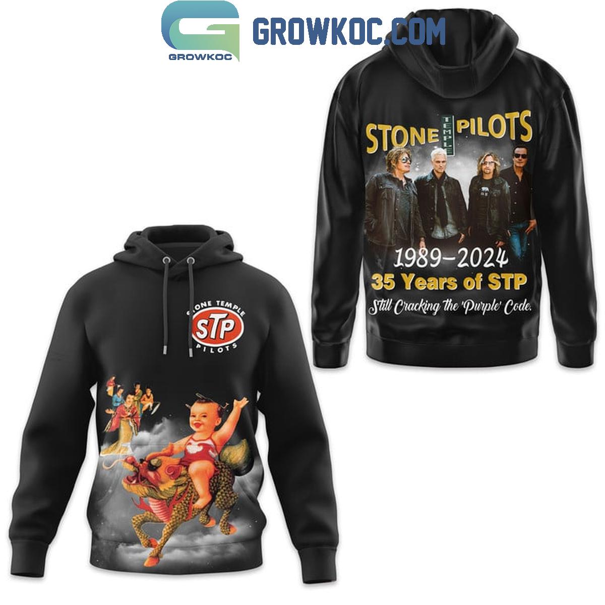 Stone Pilots 1989 2024 35 Years Of STP Hoodie T Shirt 1 T7kNB