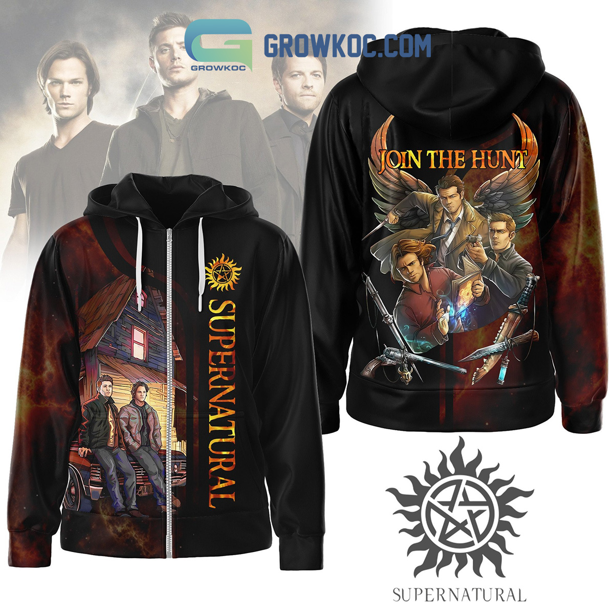 Supernatural Brother Joint The Hunt Fan Hoodie Shirts2B1 1Fwp1