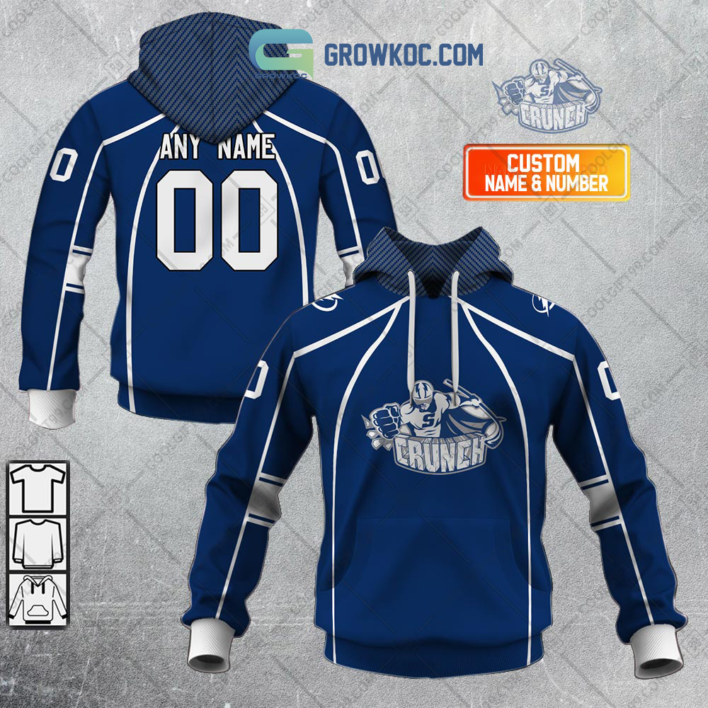 Syracuse Crunch Color Fan Personalized Hoodie Shirts2B1 A6uIf