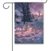 TK2743 101 Dalmatians Thomas Kinkade Disney Garden Flag