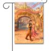 TK2754 Rapunzel Thomas Kinkade Disney Garden Flag