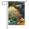 TK3099 Queen of Hearts Thomas Kinkade Disney Garden Flag