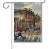 TK3103 Christmas Thomas Kinkade Disney Garden Flag