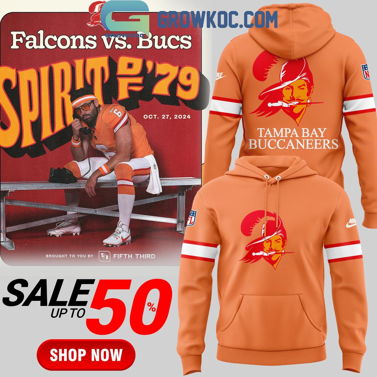 Tampa Bay Buccaneers CREAMSICLES Throwback 1979 Hoodie Shirts 1 g8WCe