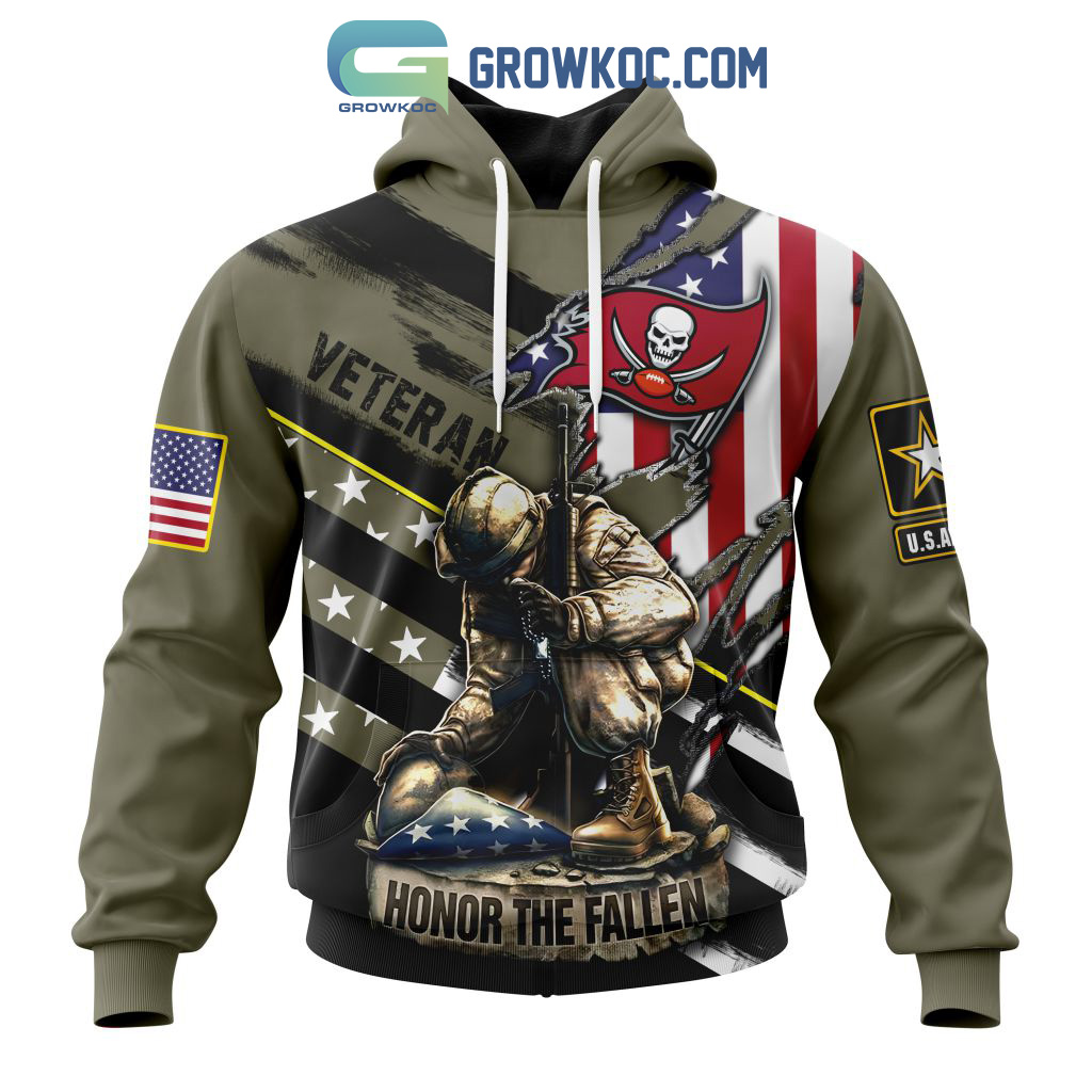 Tampa Bay Buccaneers NFL Veterans Honor The Fallen Personalized Hoodie T Shirt2B1 NvyYC