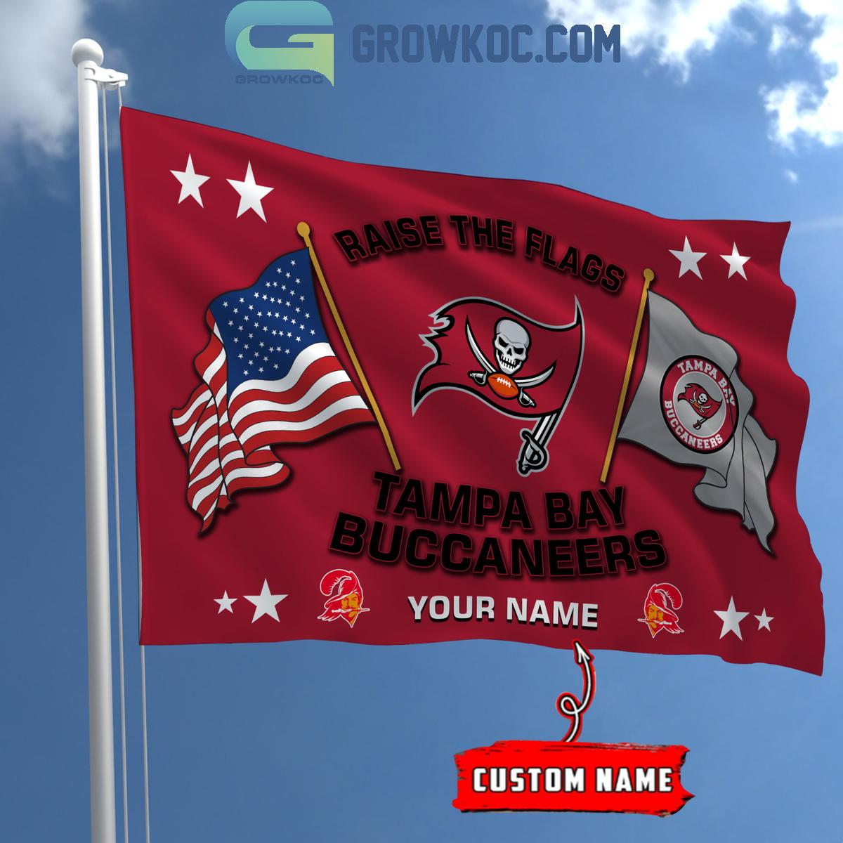 Tampa Bay Buccaneers Raise The Flags 2024 Personalized Flag 1 APuGE