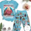 Tanya Tucker Wish You A Down Home Christmas Pajamas Set