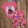 Tate Mcrae Think Later I Could Fly Fleece Pajamas set2B1 aFY1z