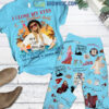 Taylor Swift And The Flashback Starts Blue Fleece Pajamas Set2B1 6KGB4