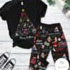 Taylor Swift Merry Swiftmas Christmas Tree Pajamas Set