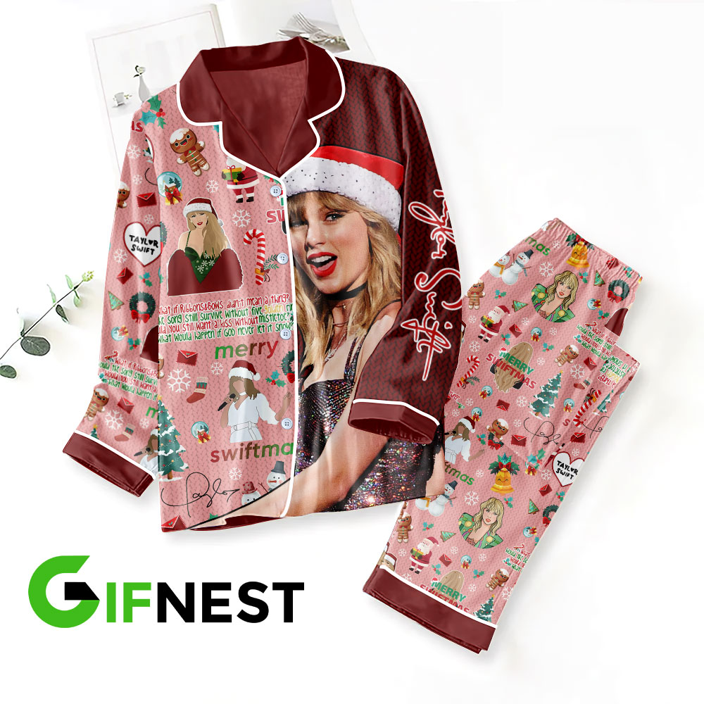 Taylor Swift Button Down Pajamas VANDH1431 Hanh 1