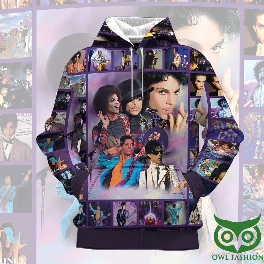 TeYGFJqu 43 The Artist Prince Performance Outfits 3D Hoodie