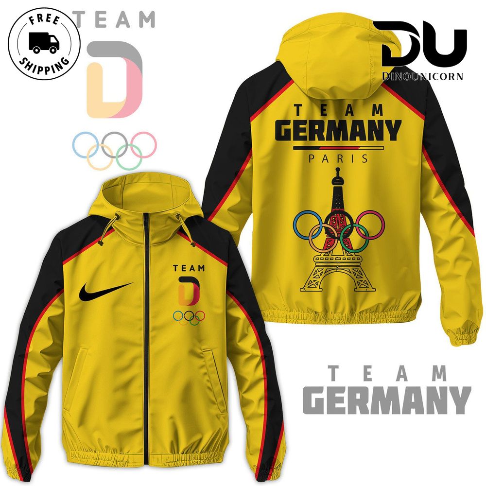 Team Germany Olympic Paris 2024 Windbreaker Jacket 1